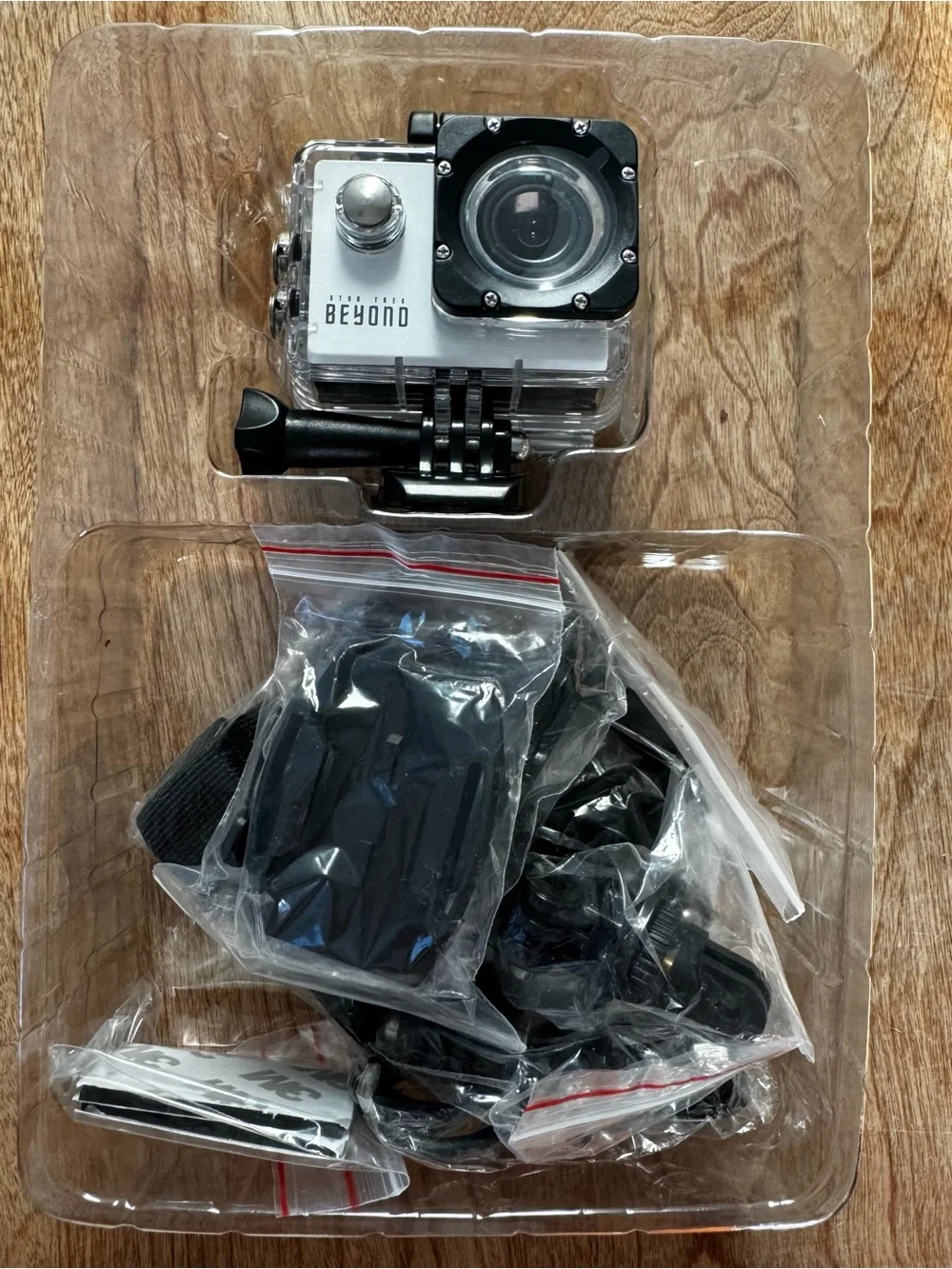Action Cam 1080p (like GoPro)- White/Black